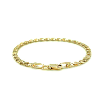 2.9mm 14k Yellow Gold Heart Anklet - Alexandria Jewelry & Company Beverly Hills